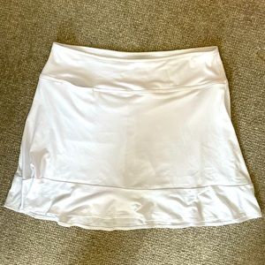 Golftini Large white golf skort